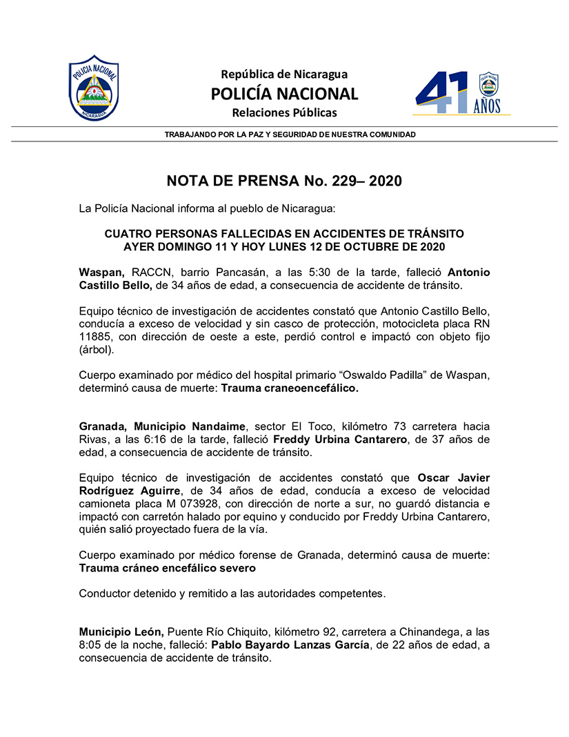 cuatro-personas-fallecen en accidentes-transito